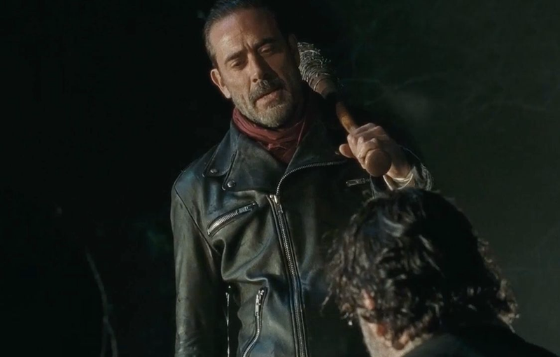 Negan y su preciado bate, Lucille.